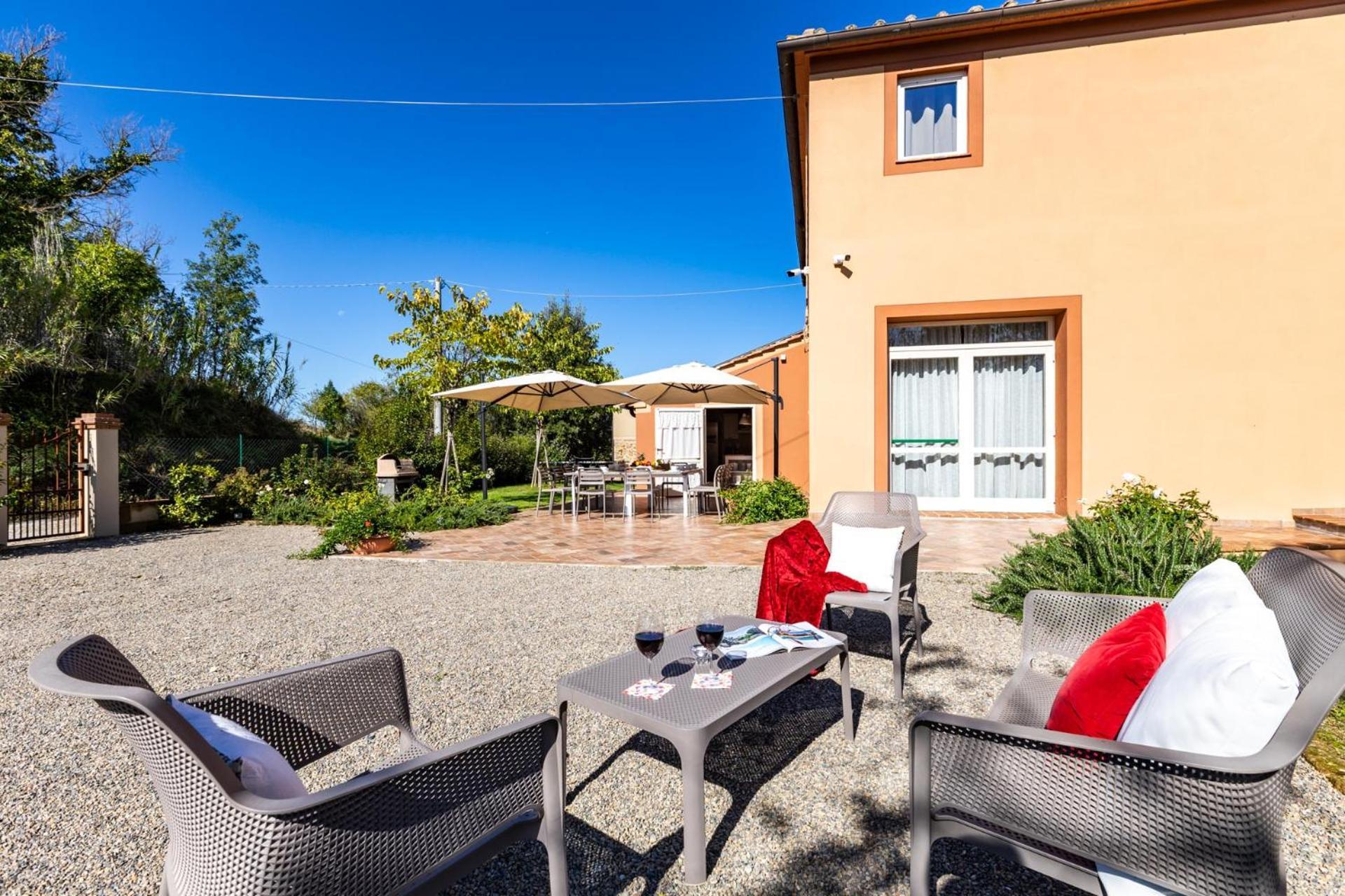 Gorgeous Villa Peccioli, With Private Pool, Ac, Wifi Legoli Exterior foto